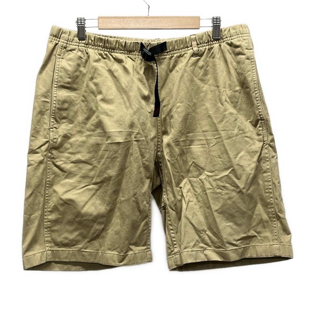 Gramicci グラミチ ハーフパンツ サイズXL メンズ ライトブラウン ウエストゴム