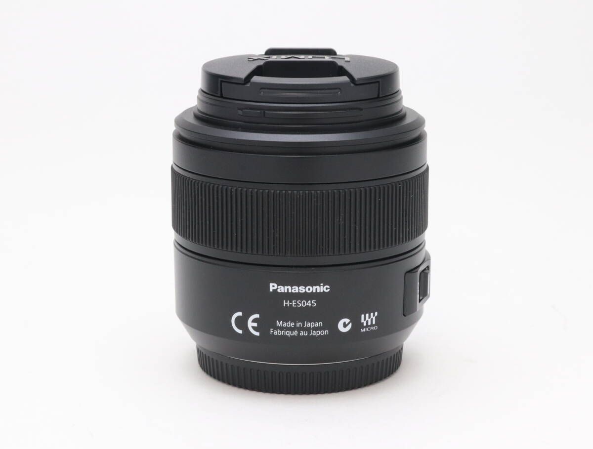  AA 上品 Panasonic パナソニック LEICA DG MACRO ELMARIT 45 mm F 2 8 ASPH MEGA O I S H ES 045 ブラック 初期不良 対応 111 194 レンズ(単焦点) カメラ