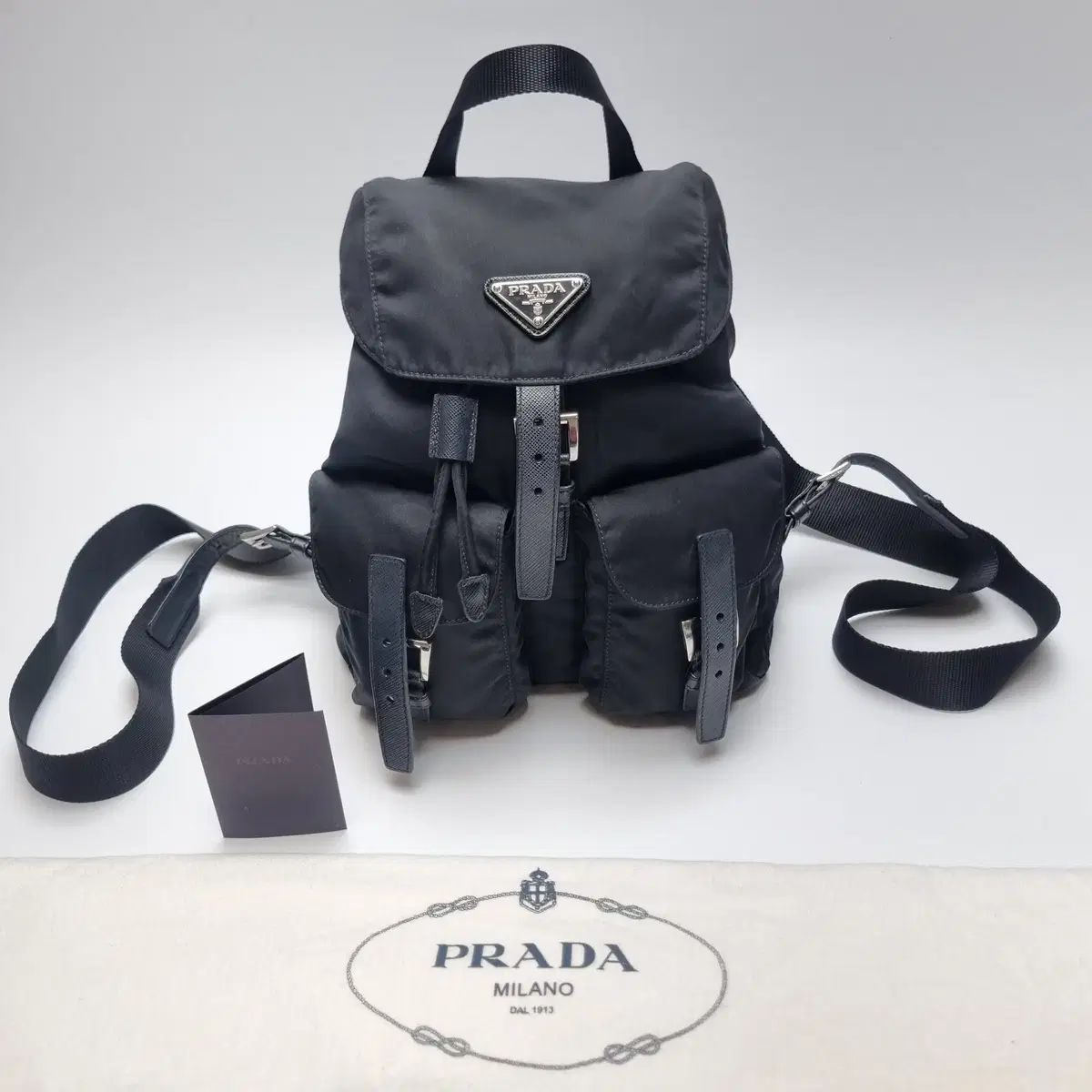プラダ リナイロン サフィアーノ バックパック スモール 最 1 BZ 677