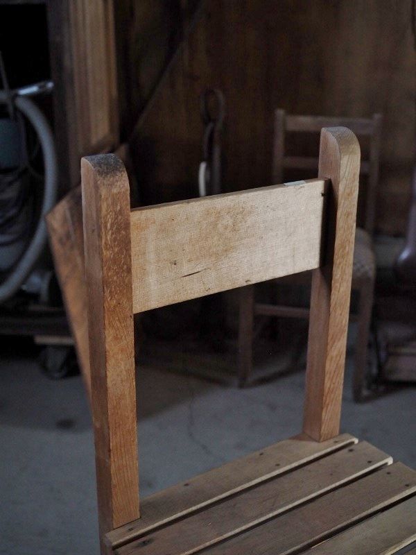 古い学校の木製椅子 昭和初期 古録展 送料無料 中古 品番I9471 - メルカリ