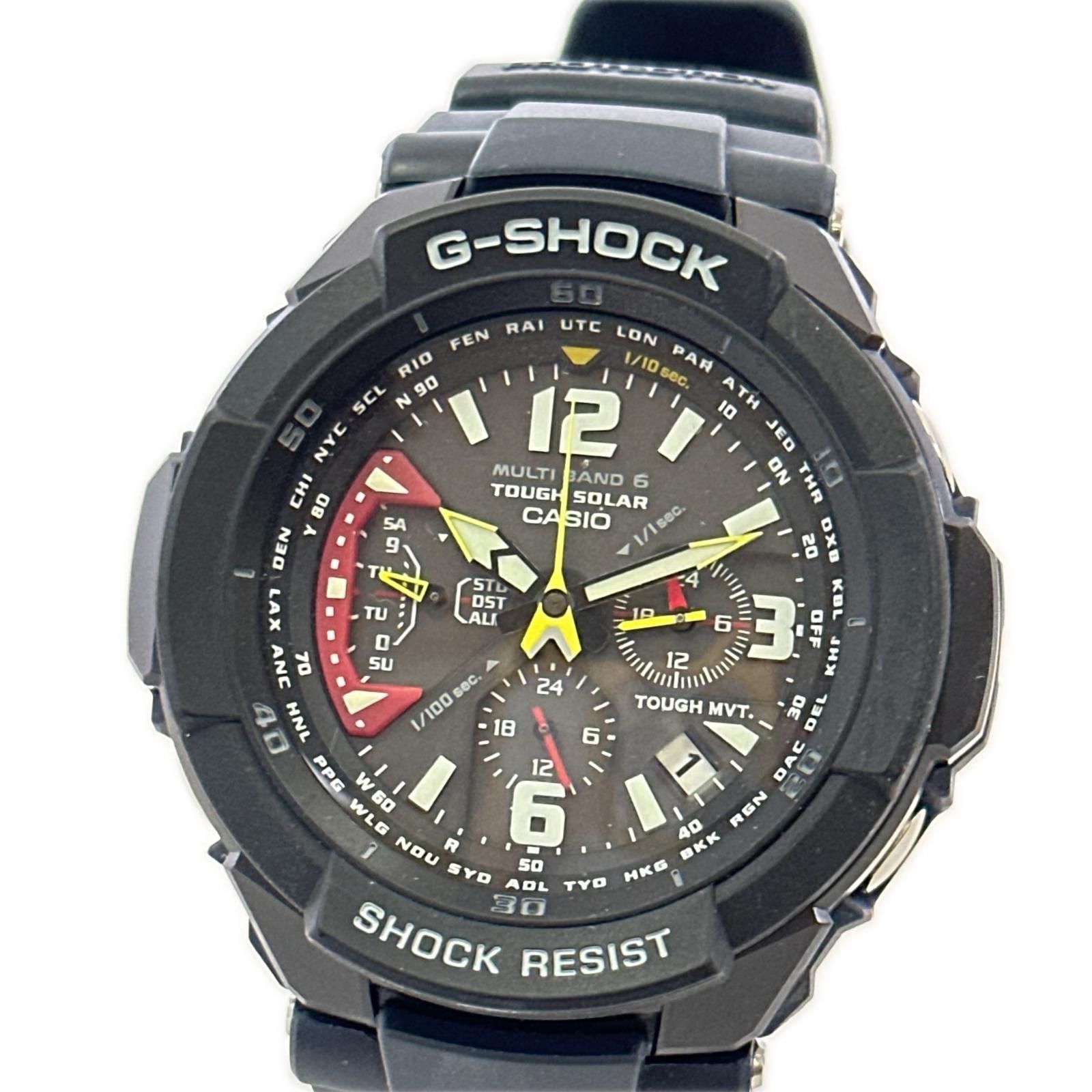 正常可動 G SHOCK ジーショック GW 3000 B 腕時計 ステンレススチール メンズ