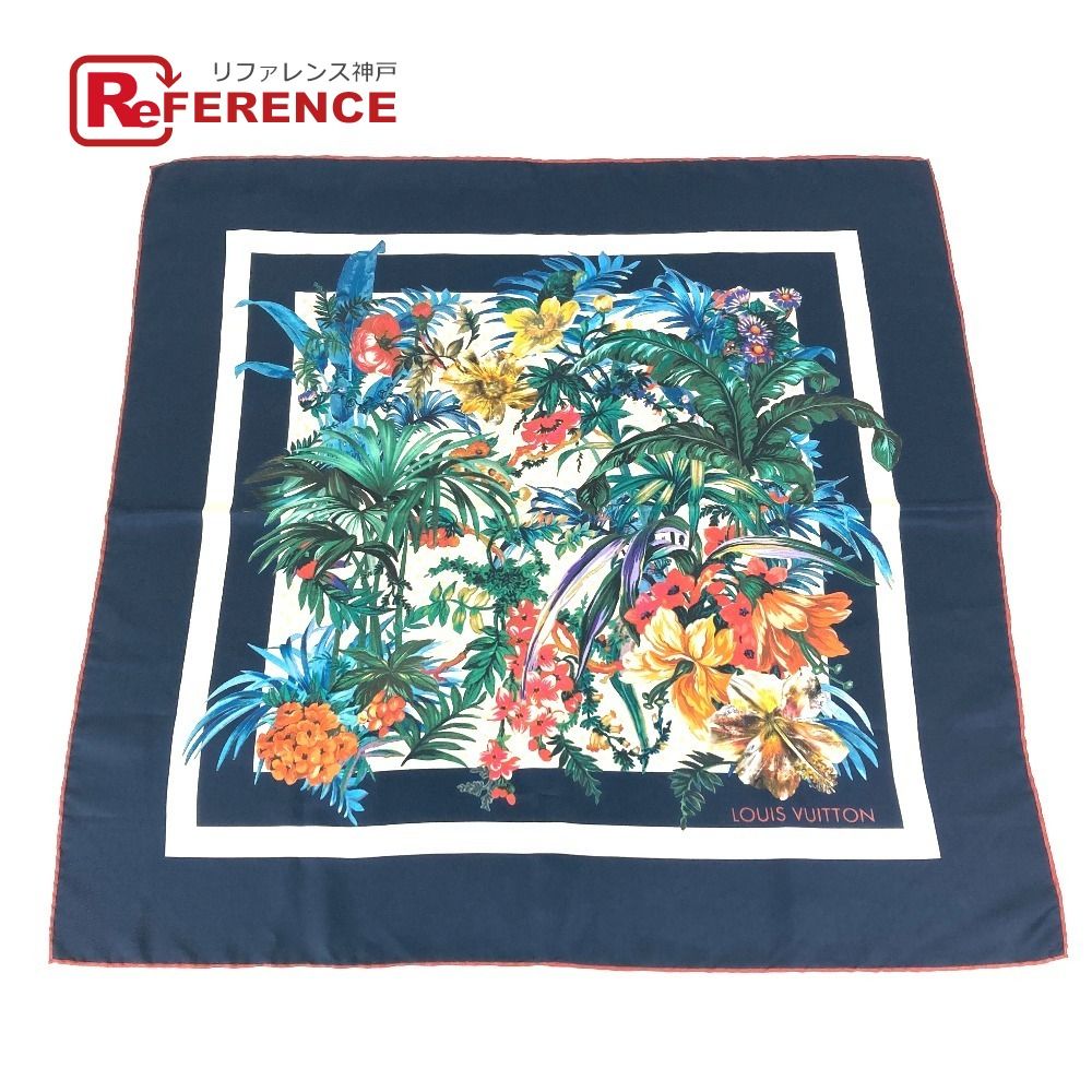 LOUIS VUITTON ルイヴィトン スカーフ カレ70・LV ブーケ M77975