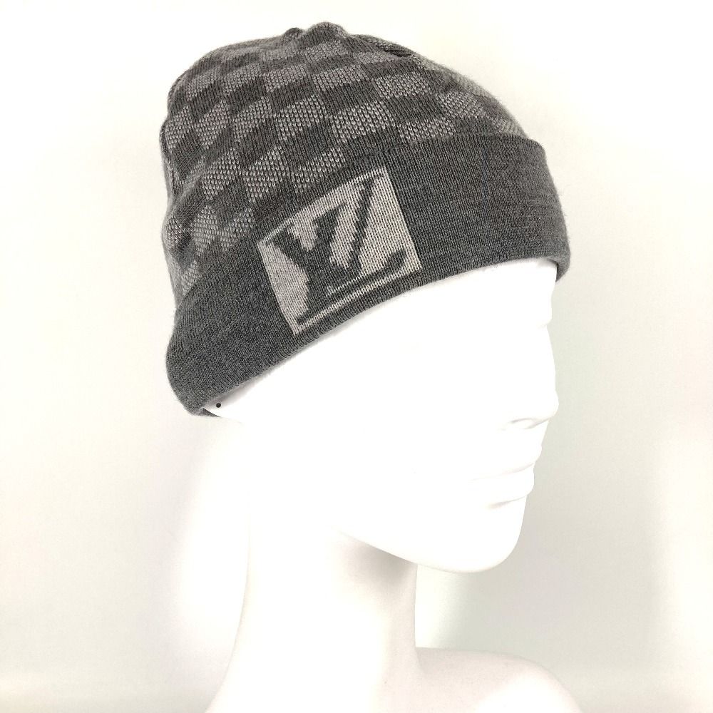 LOUIS VUITTON ルイヴィトン ニット帽 ボネ プティ ダミエ M70606