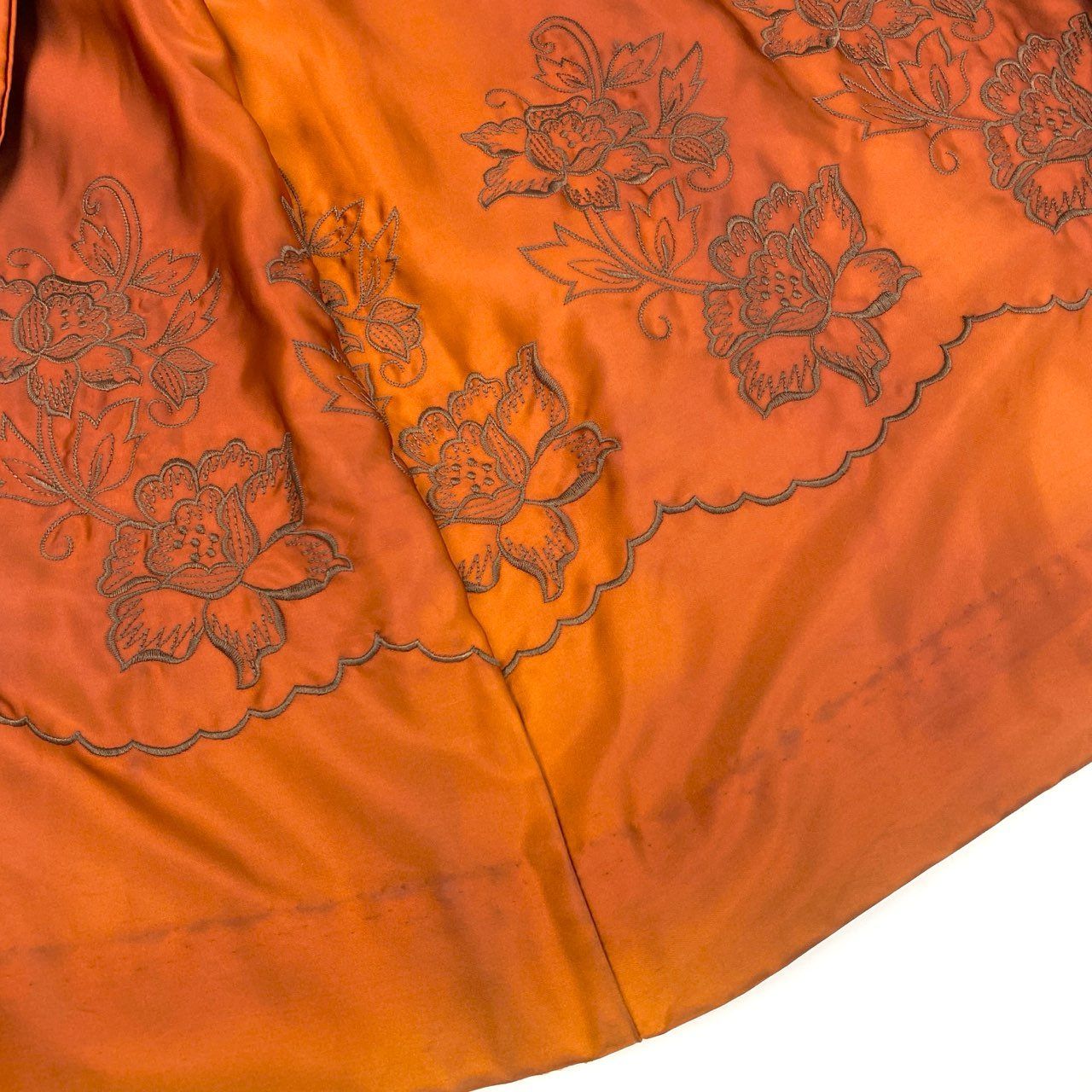 54L4 SAGA MINK サガミンク 銀サガ デミバフミンク 超ロングコート 丈