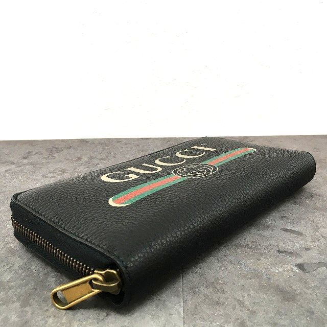 494 送料込み！ 極美品 GUCCI ジップウォレット 496317 ヴィンテージ