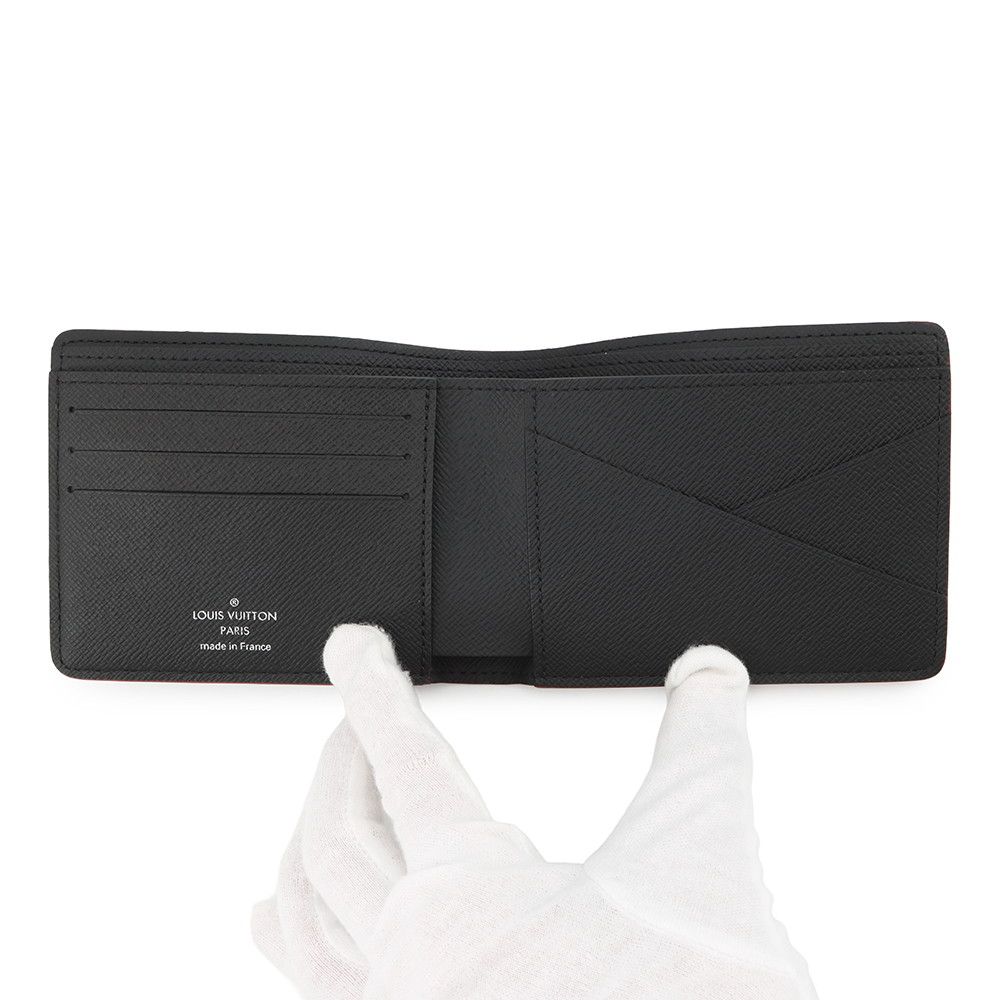 ルイヴィトン 二つ折り財布 ダミエグラフィット ポルトフォイユ
