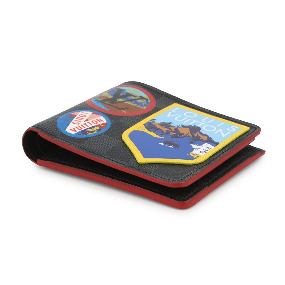 ルイ・ヴィトン ダミエ二つ折り財布 ルイヴィトン 二つ折り財布 ダミエグラフィット ポルトフォイユ