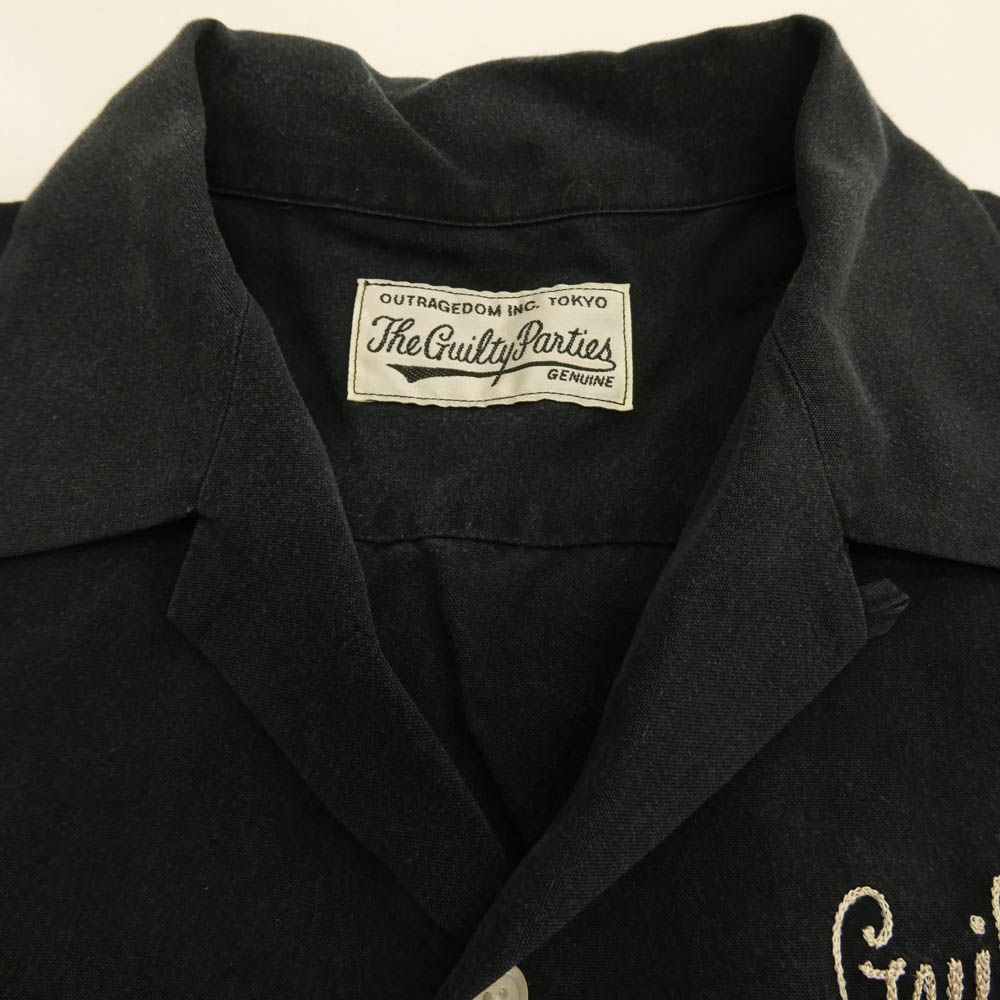 WACKO MARIA ワコマリア 刺繍 レーヨン オープンカラー 半袖シャツ