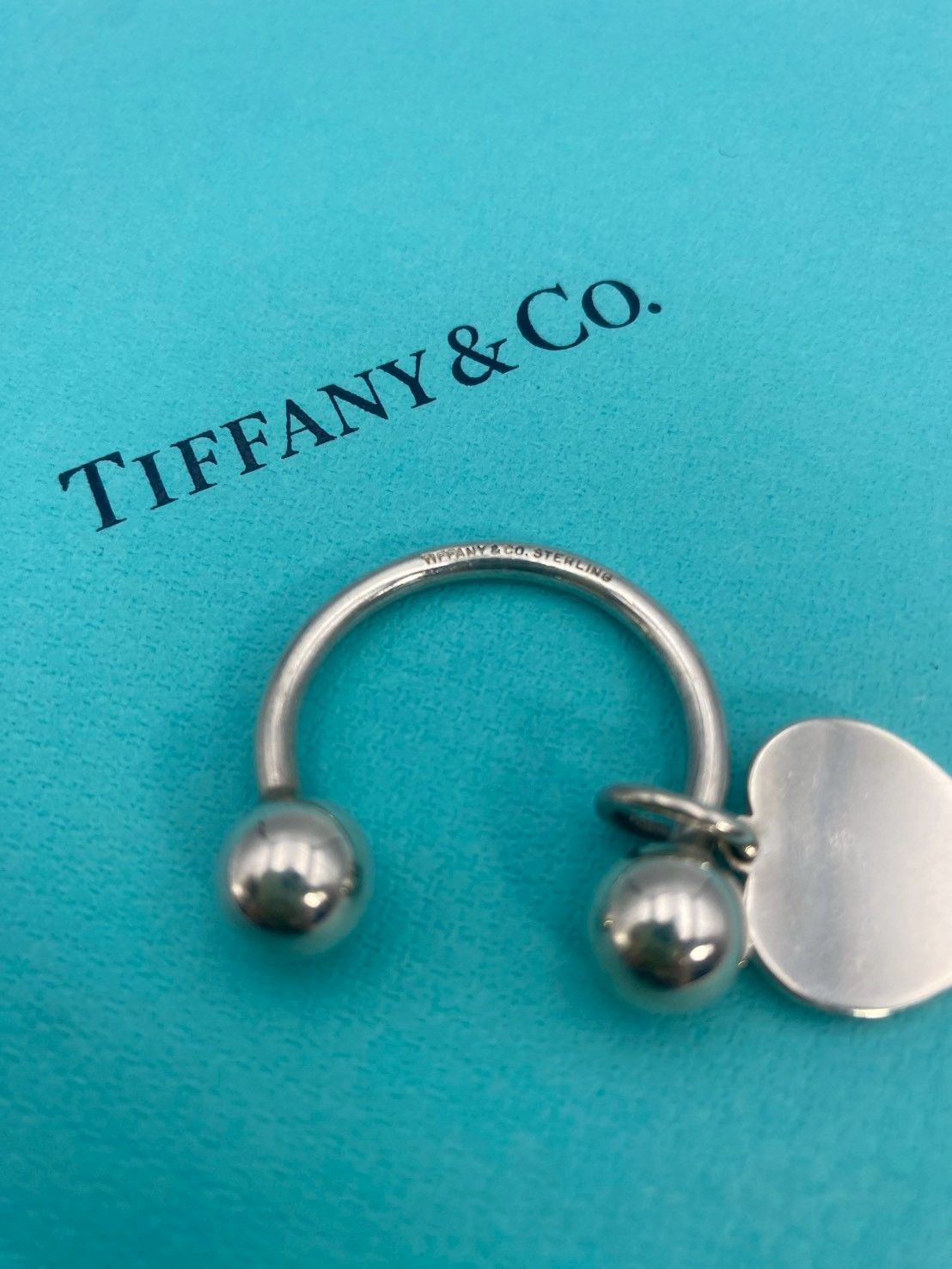 Tiffany ティファニー ハートタグ キーリング SV925 シルバー 鍵