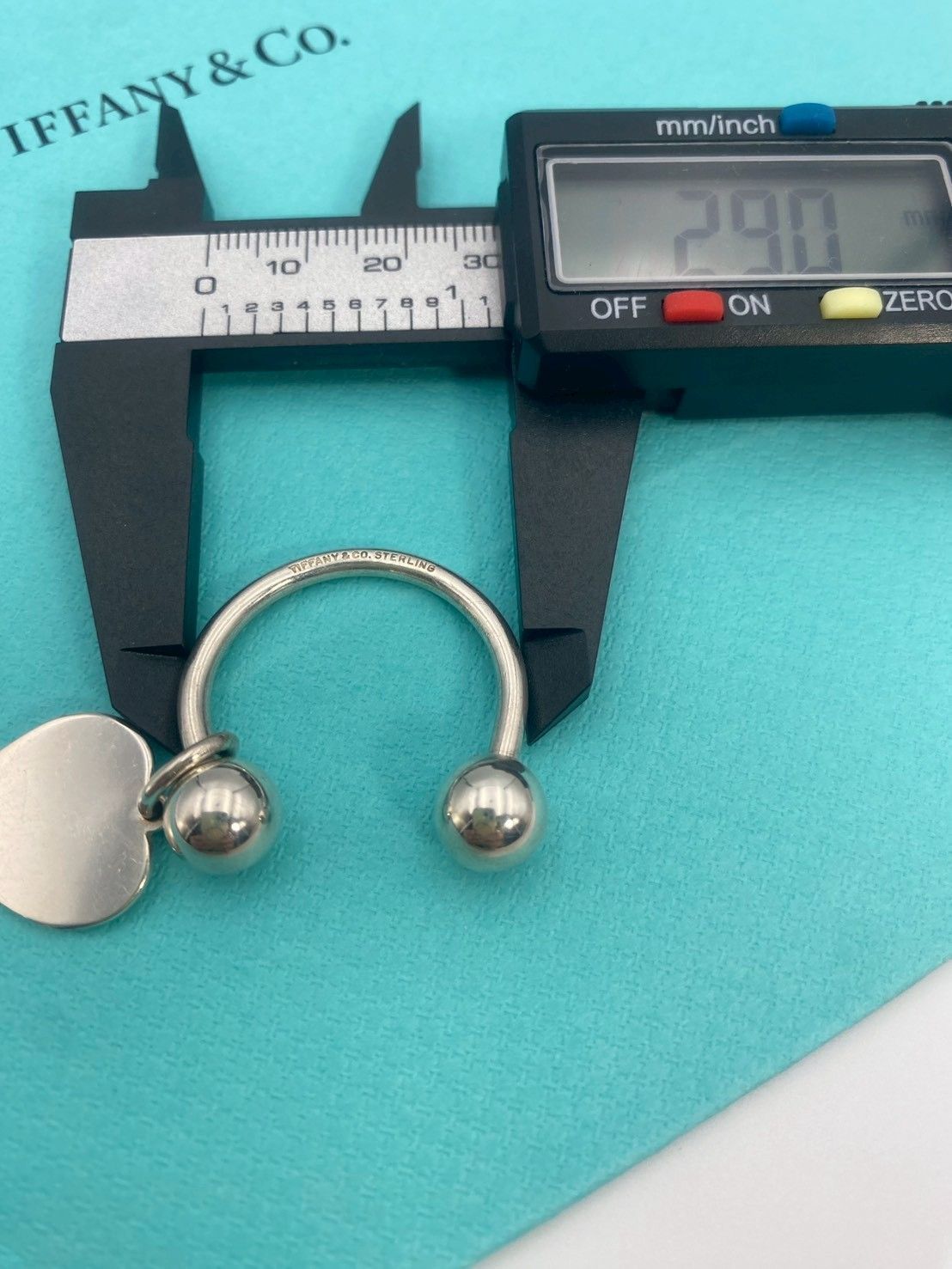 Tiffany ティファニー ハートタグ キーリング SV925 シルバー 鍵