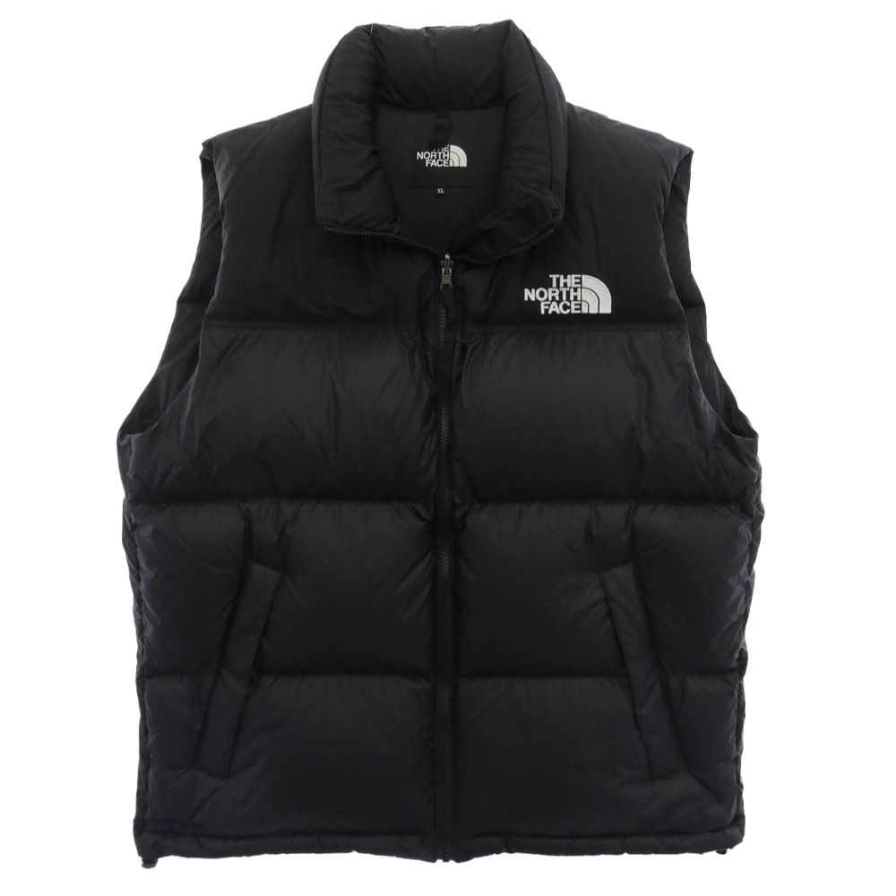 THE NORTH FACE ノースフェイス ND 92557 NUPTSE VEST ヌプシ ベスト ダウンベスト ブラック系 XL