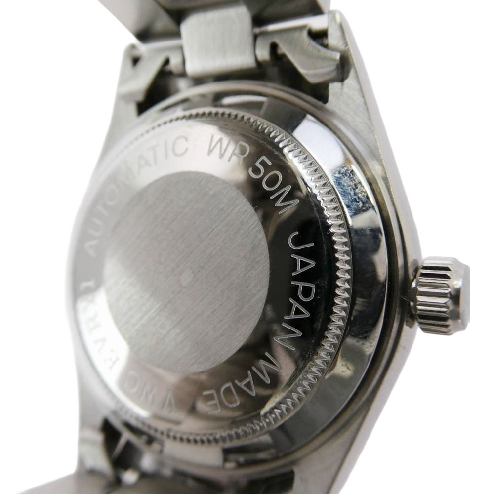 エブリワン everyone Time Traveler by VAGUE WATCH CO 自動巻 オートマチック 腕時計 シルバー系