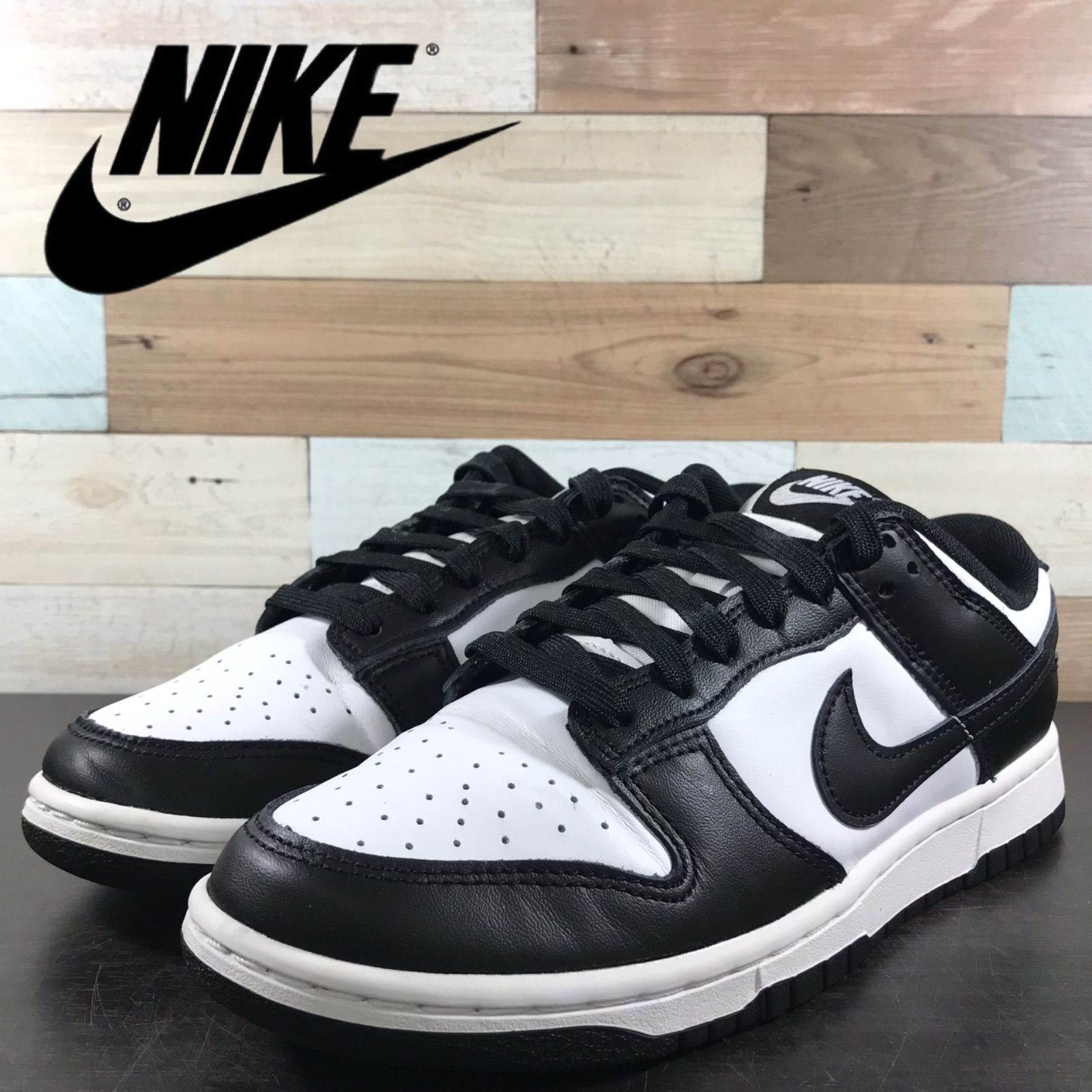 NIKE DUNK LOW RETRO ダンク ロー カット レトロ ホワイト ブラック 白 