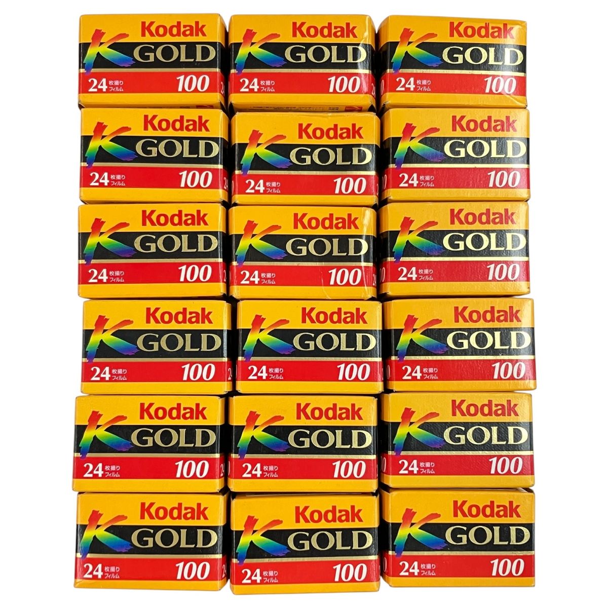 Kodak GOLD 100 撮り フィルム 有効期限切れ 18本セット 35 mm C 41処理 コダック