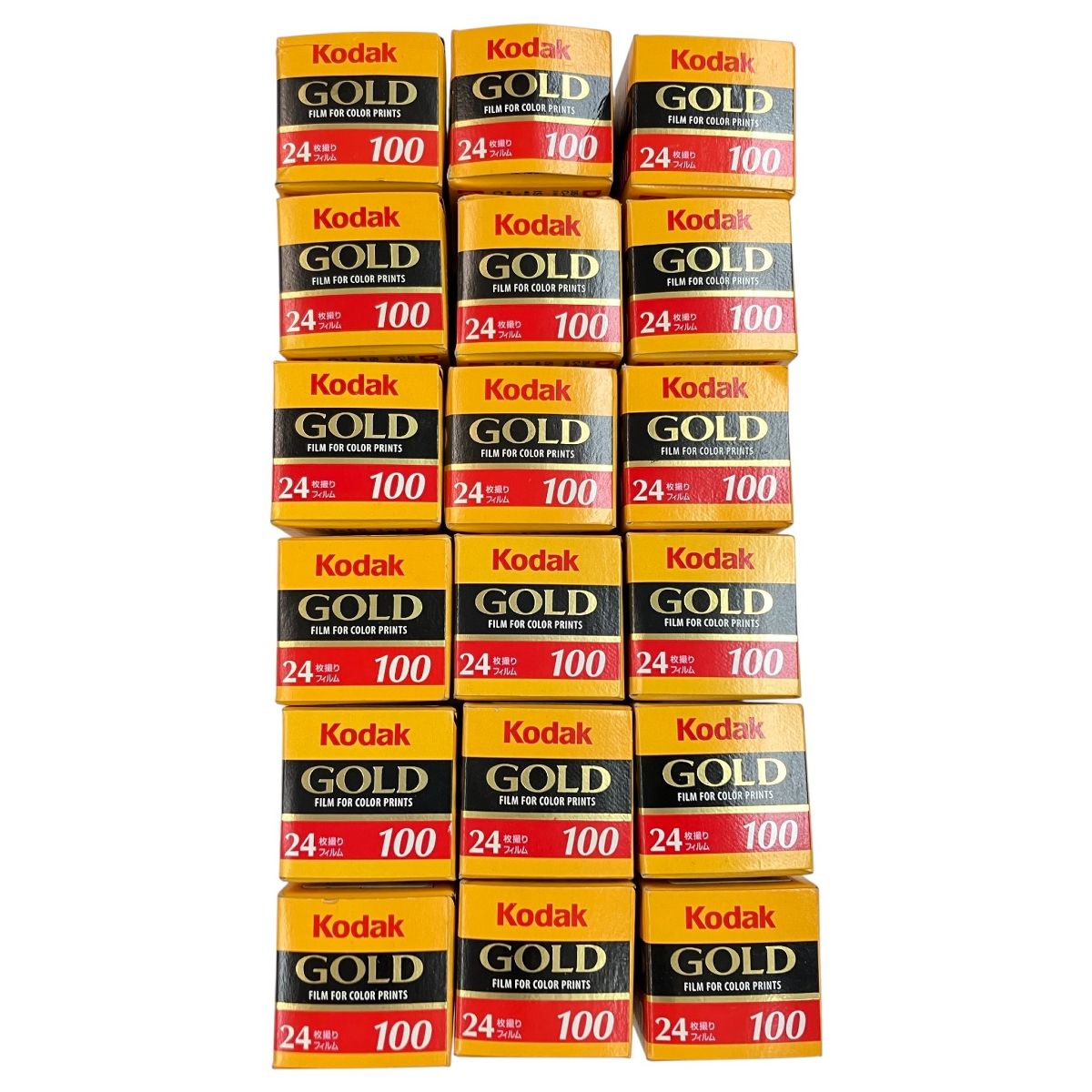 Kodak GOLD 100 撮り フィルム 有効期限切れ 18本セット 35 mm C 41処理 コダック ディフューザー 写真用紙