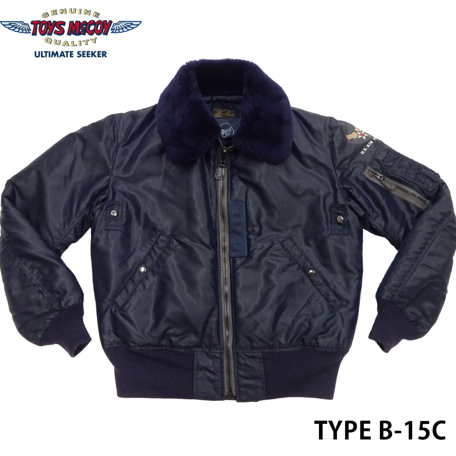 トイズマッコイ B-15C フライトジャケット TOYS McCOY ALBERT TURNER