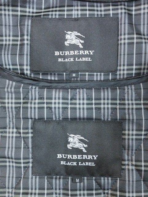 I678 [人気] BURBERRY BLACK LABEL バーバリーブラックレーベル