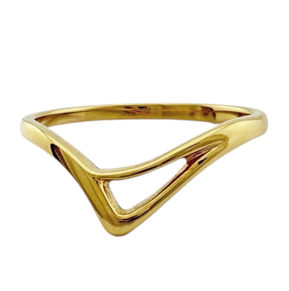 ミキモト リング 指輪 9号 18金 K18イエローゴールド レディース