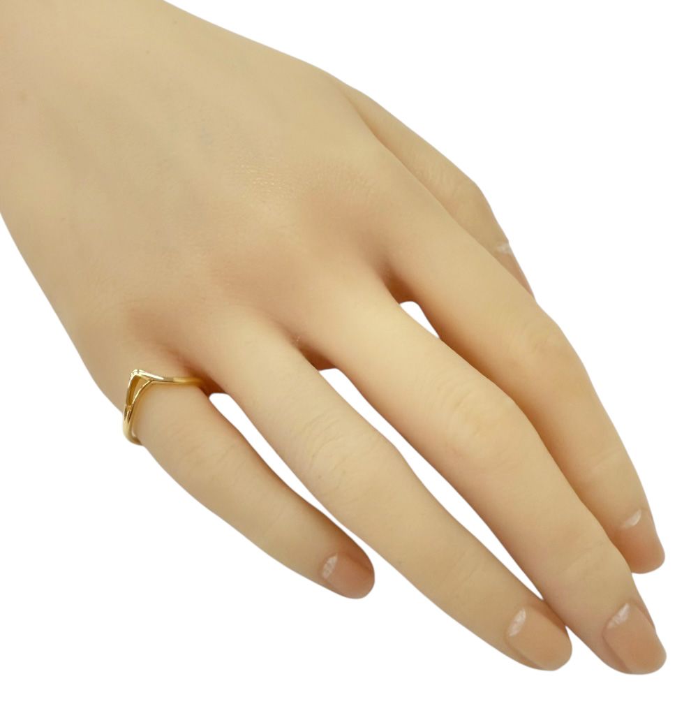 ミキモト リング 指輪 9号 18金 K18イエローゴールド レディース