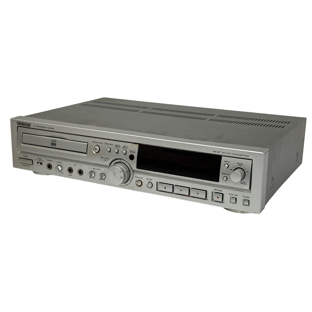 TEAC RW 800 CDレコーダー