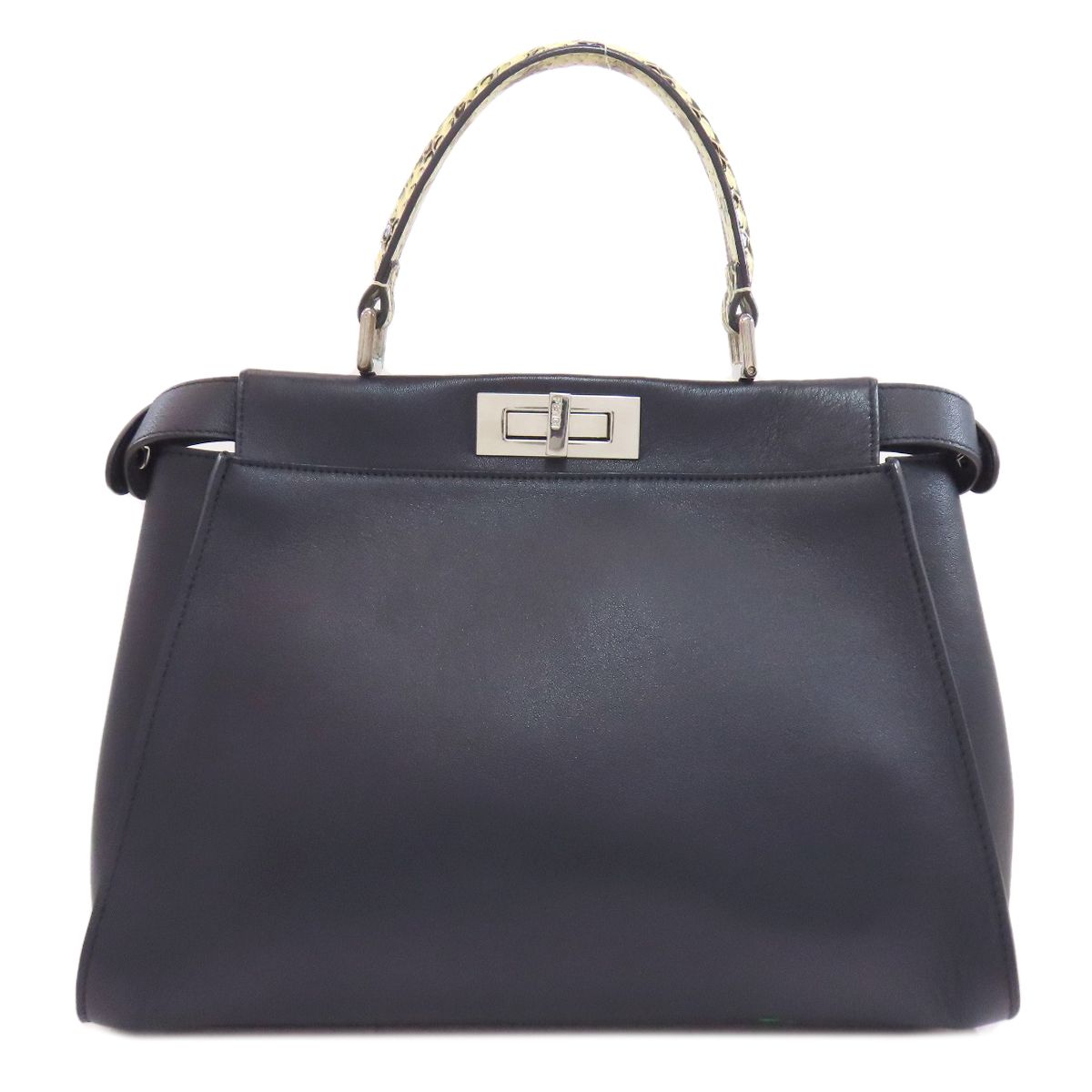 FENDI フェンディ ピーカブー モンスター 2WAY ハンドバッグ カーフ