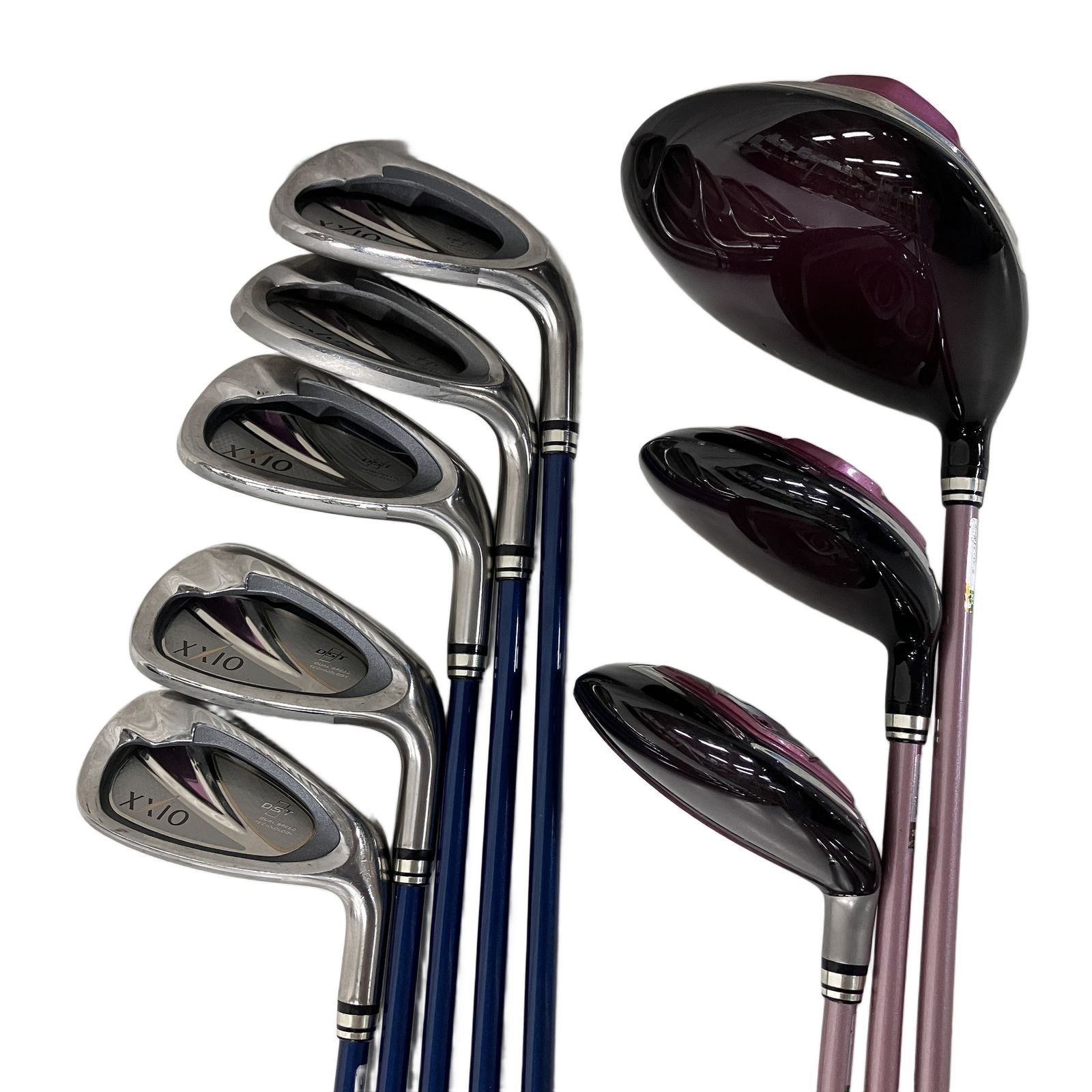 ダンロップ XXIO8 レディース ドライバー アイアン 8本セット 中古