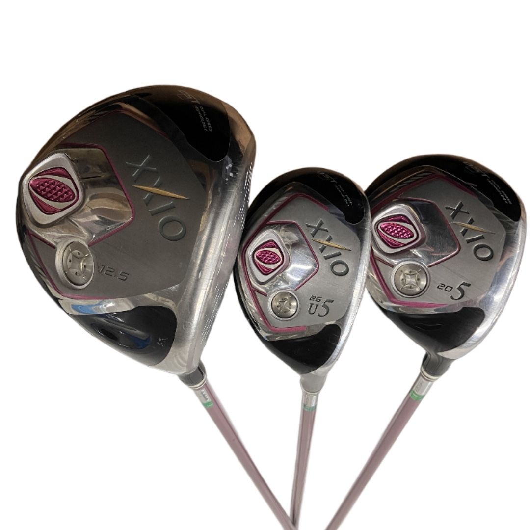 ダンロップ XXIO8 レディース ドライバー アイアン 8本セット 中古