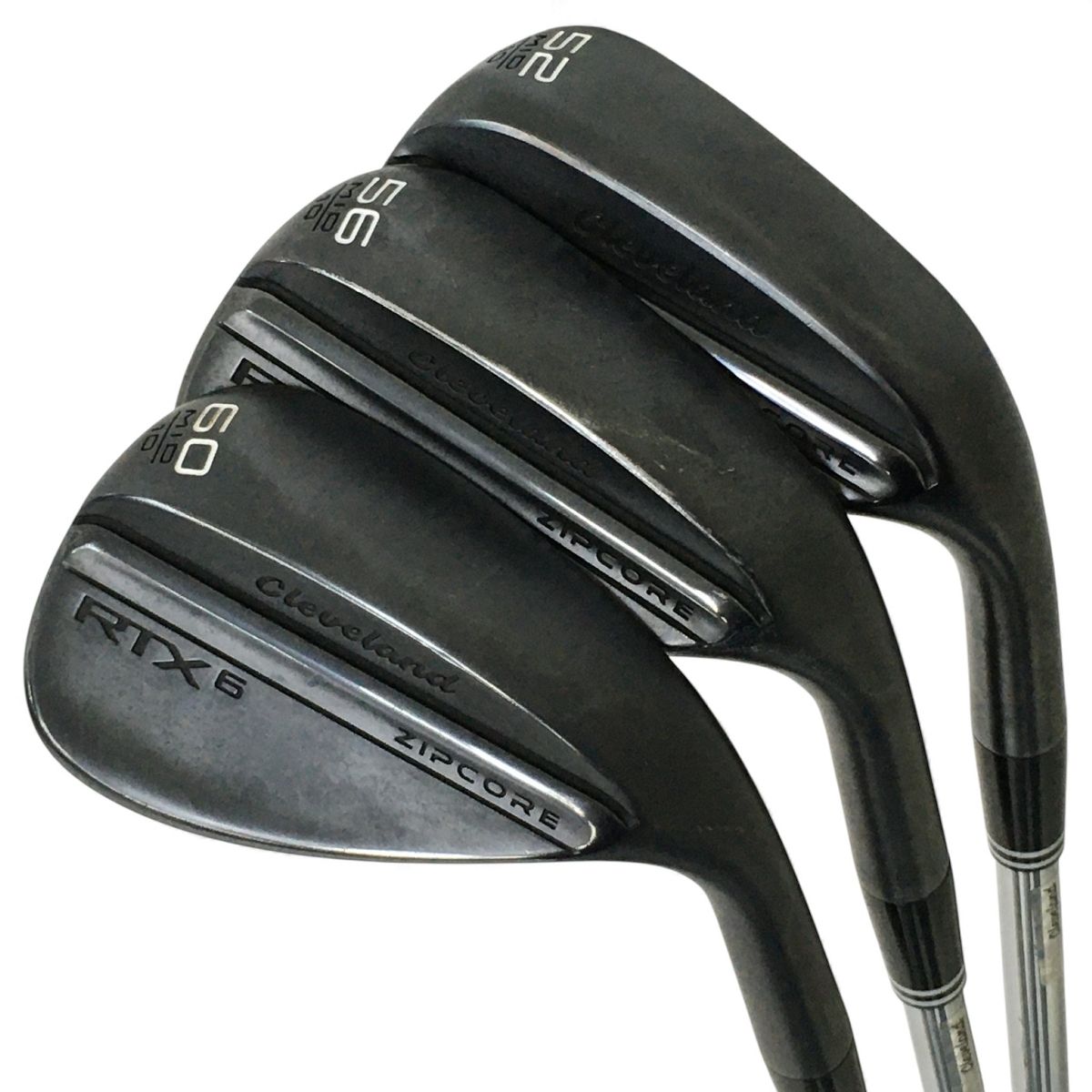 Cleveland RTX 6 ZIPCORE ウェッジ 3本セット MID 52 10 56 60 ゴルフ クラブ オリジナルシャフト