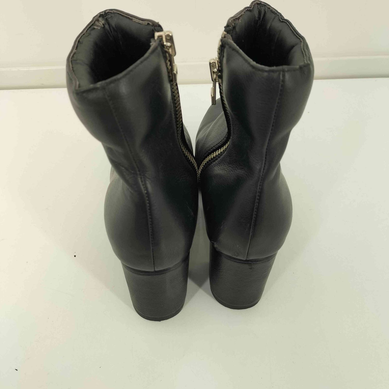 バナルシックビザール banal chic bizarre レザーヒールブーツ