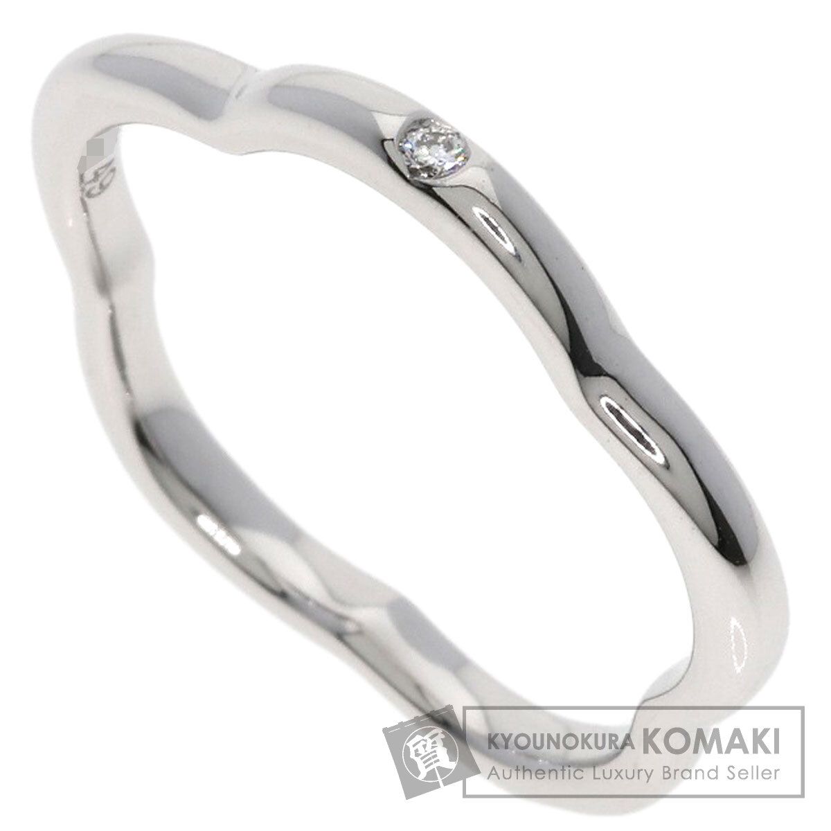 CHANEL シャネル カメリア 1P ダイヤモンド #49 リング・指輪 K18WG