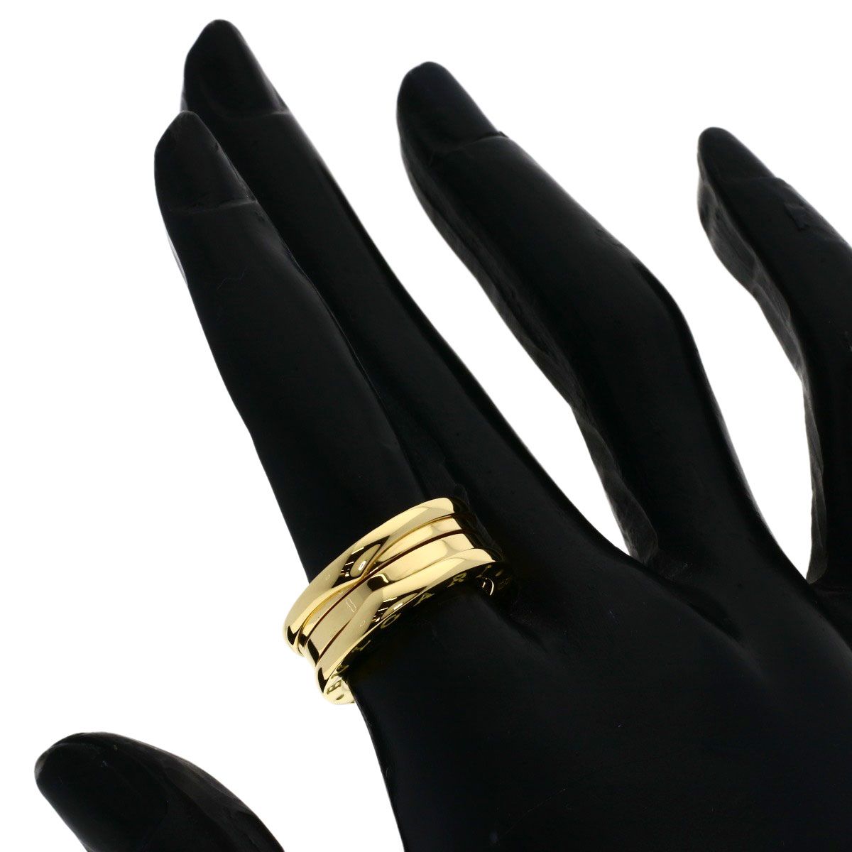 BVLGARI ブルガリ B-zero1 ビーゼロワン 2バンド #52 リング・指輪