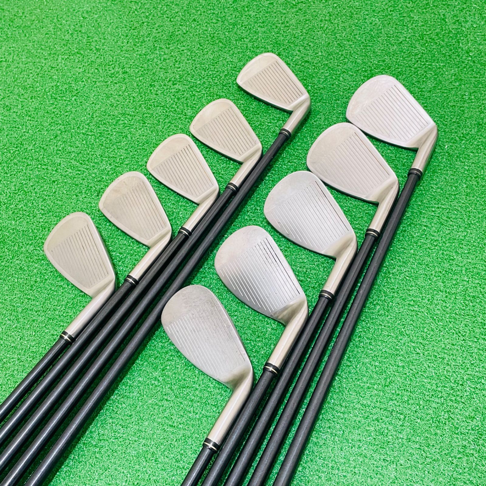 ♦︎美品♦︎DUNLOP♦︎ダンロップ♦︎HI-BRID♦︎ADFORCE♦︎アイアンセット 9384 DUNLOP HI-BRID ダンロップ ハイブリッド レフティ 左利き