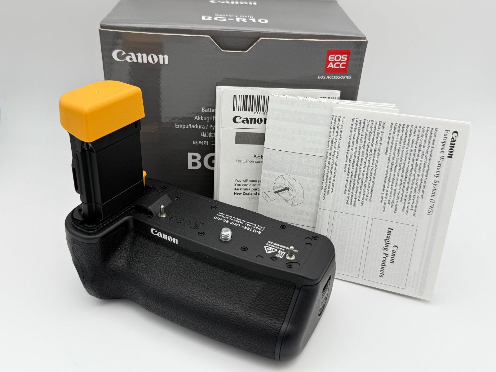 美品】Canon BG-R10 バッテリーグリップ キャノン【EOS R5 Mark II/ R5