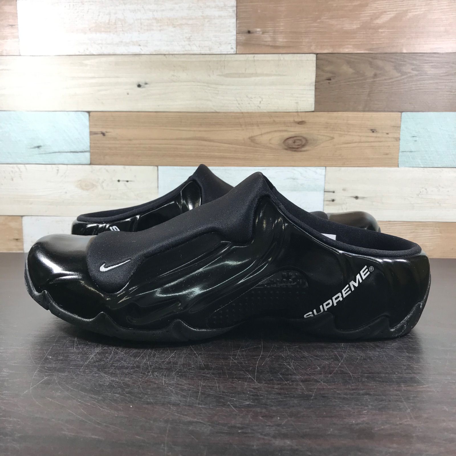 Supreme × NIKE CLOGPOSITE SP BLACK ナイキ クロッグ ポジット