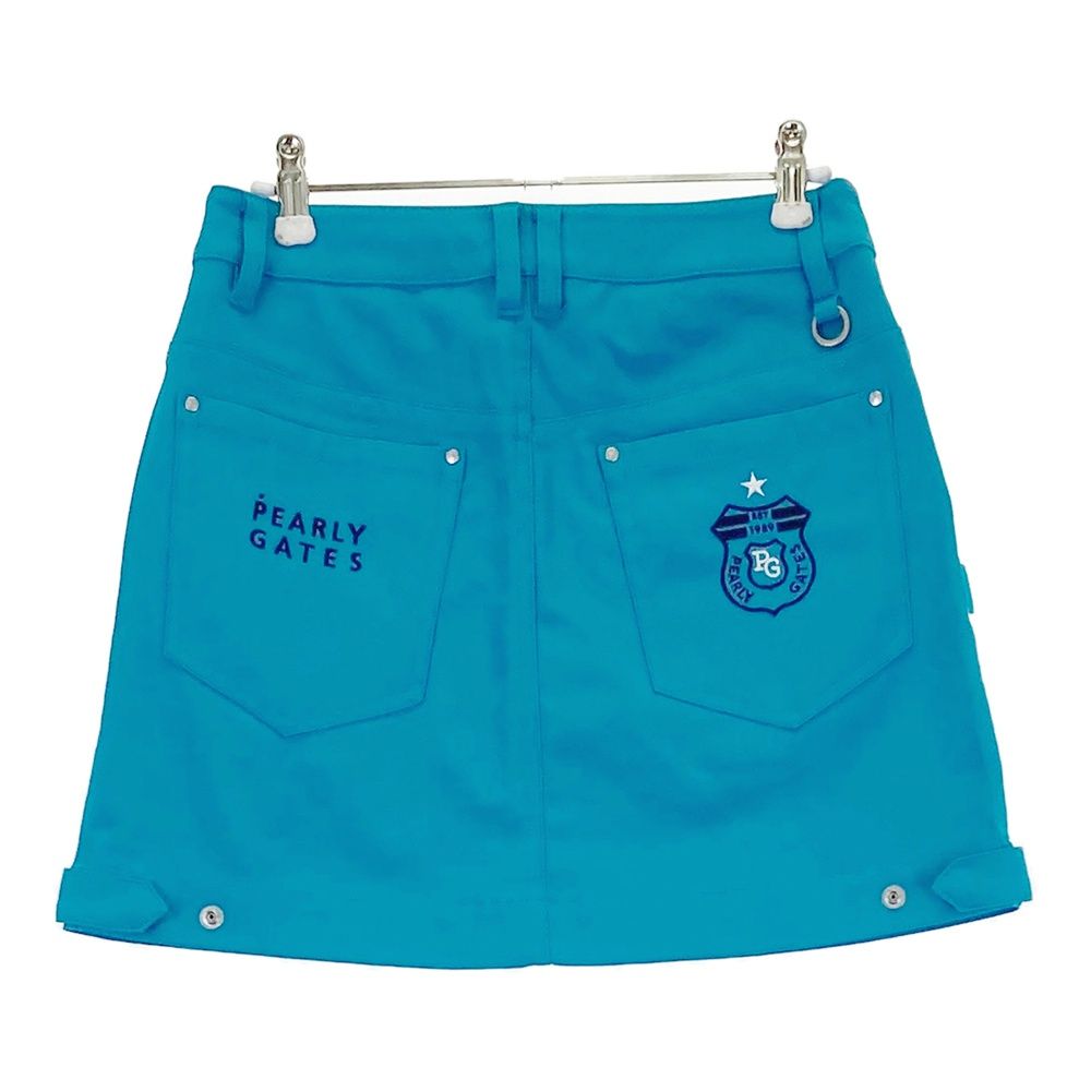 サイズ：0 PEARLY GATES パーリーゲイツ スカート ブルー系