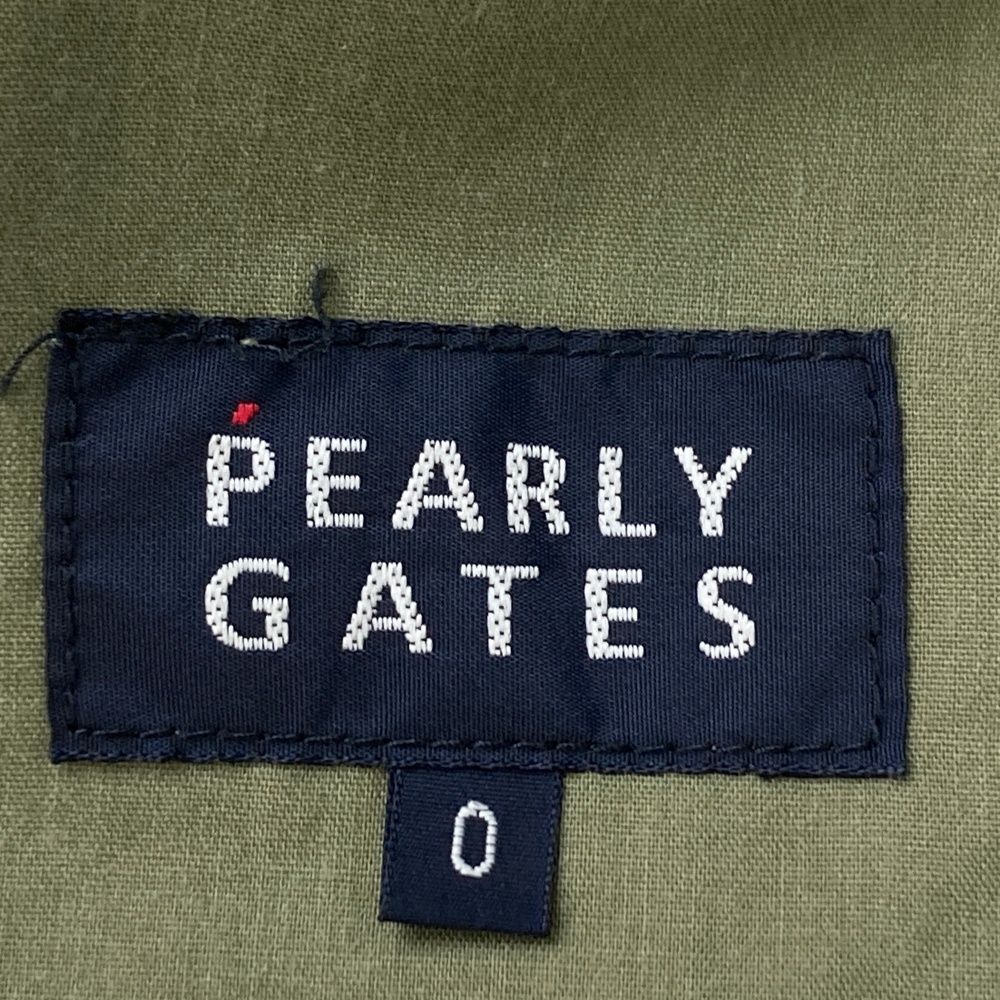 サイズ：0 PEARLY GATES パーリーゲイツ スカート カモフラ柄 カーキ系