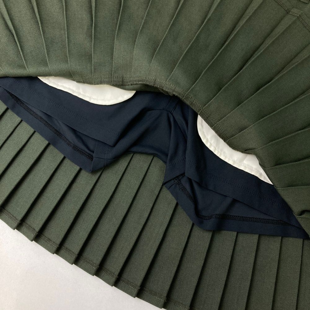 サイズ：M BRIEFING GOLF ブリーフィング インナー付プリーツスカート