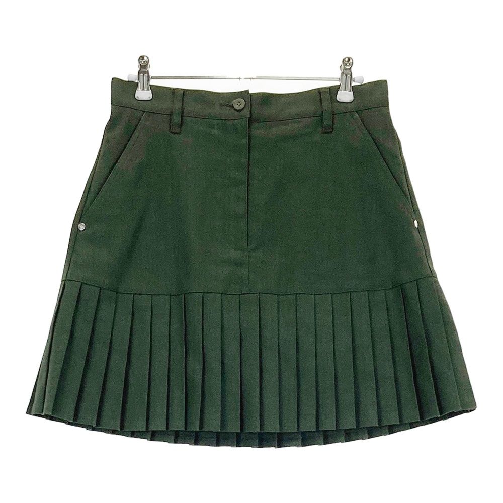 ブリーフィング ゴルフ スカートのみ　カーキ スカート サイズ：M BRIEFING GOLF ブリーフィング インナー付プリーツスカート