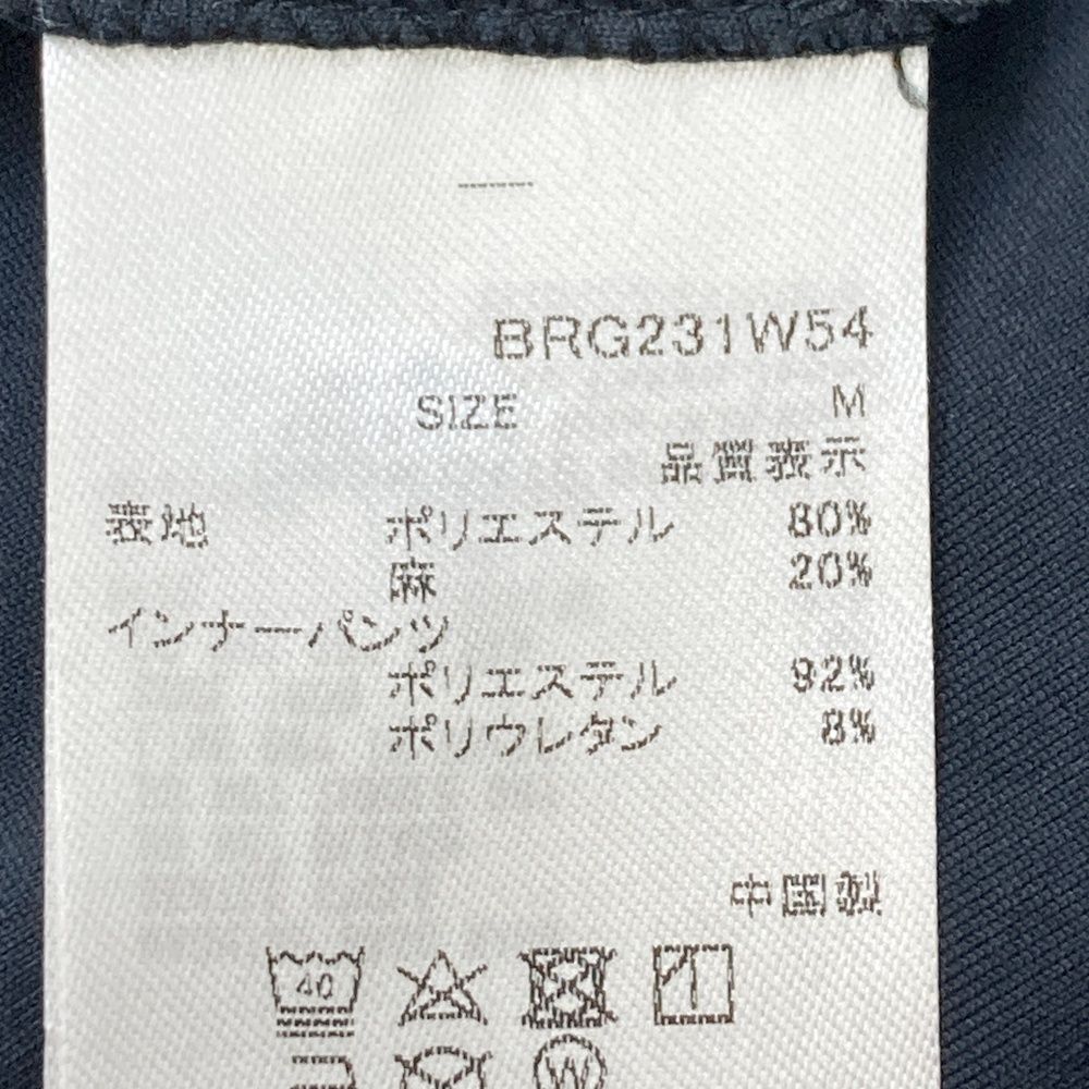 サイズ：M BRIEFING GOLF ブリーフィング インナー付プリーツスカート