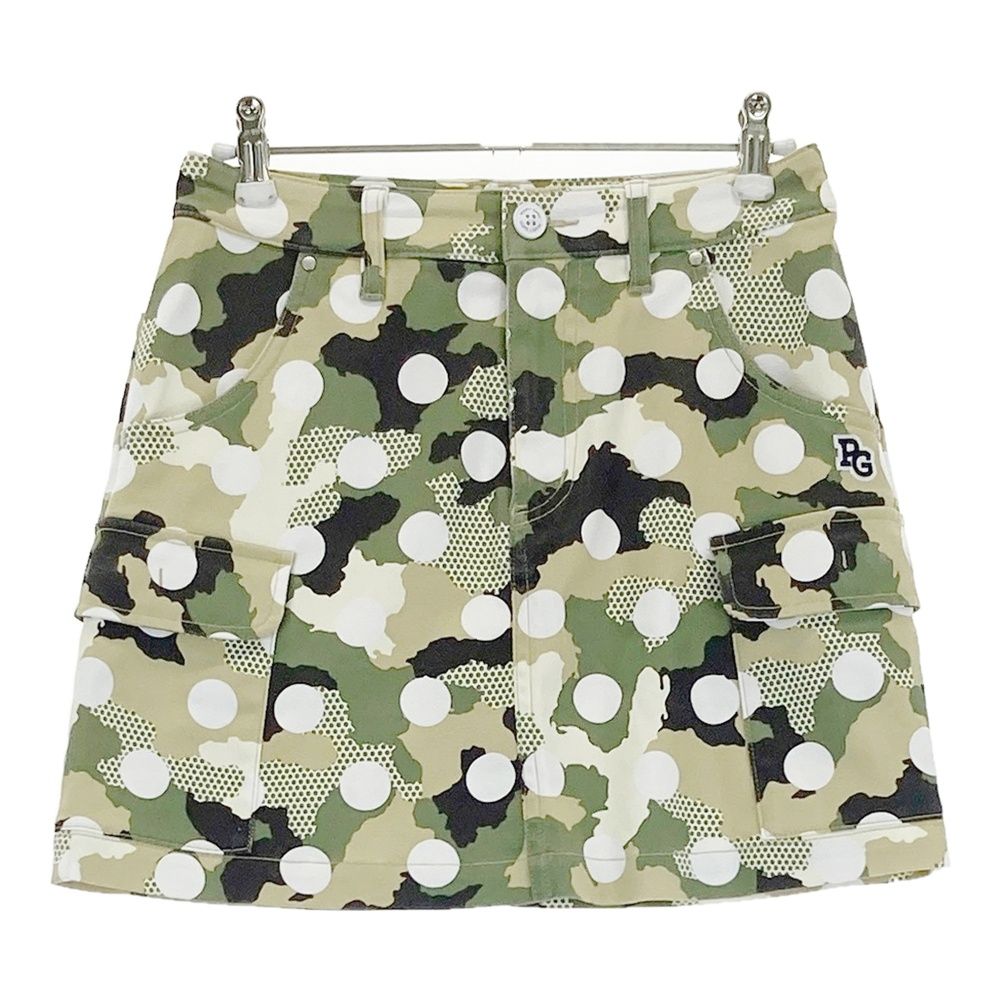 サイズ：00 PEARLY GATES パーリーゲイツ ストレッチスカート 迷彩