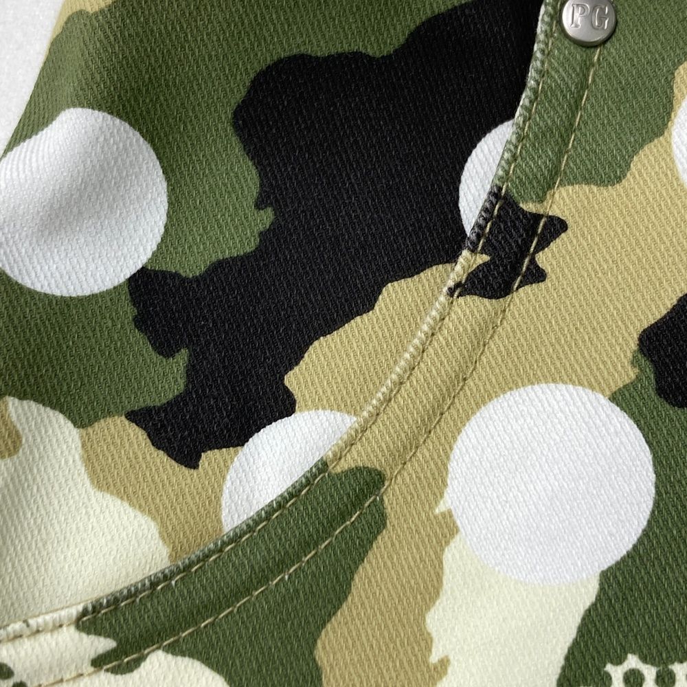 サイズ：00 PEARLY GATES パーリーゲイツ ストレッチスカート 迷彩