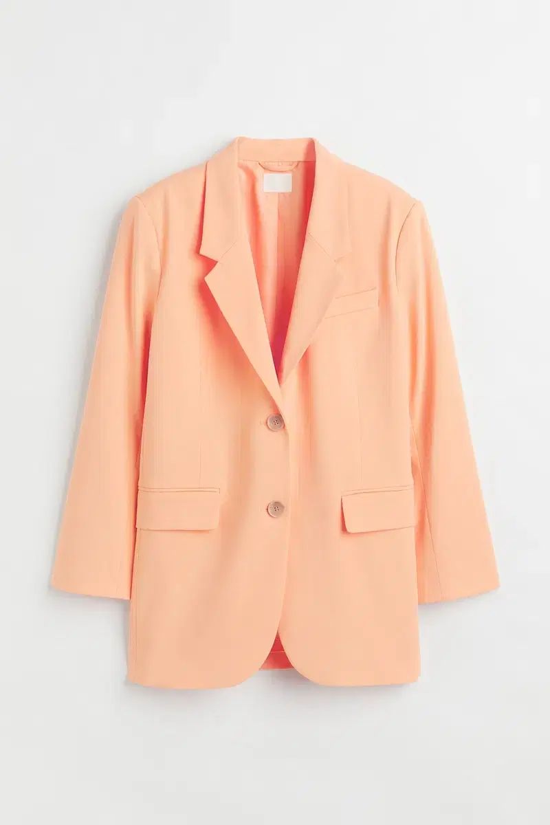 H-M ブレーザー パンツ セットアップ アプリコット