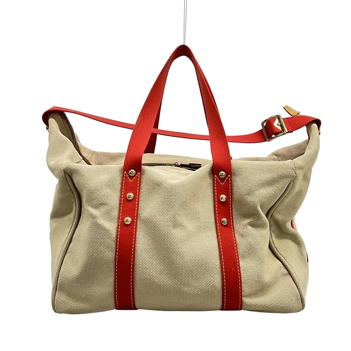 ルイ・ヴィトン　トートバッグ アンティグア ルイヴィトン LOUIS VUITTON アンティグア カバMM キャンバス トート