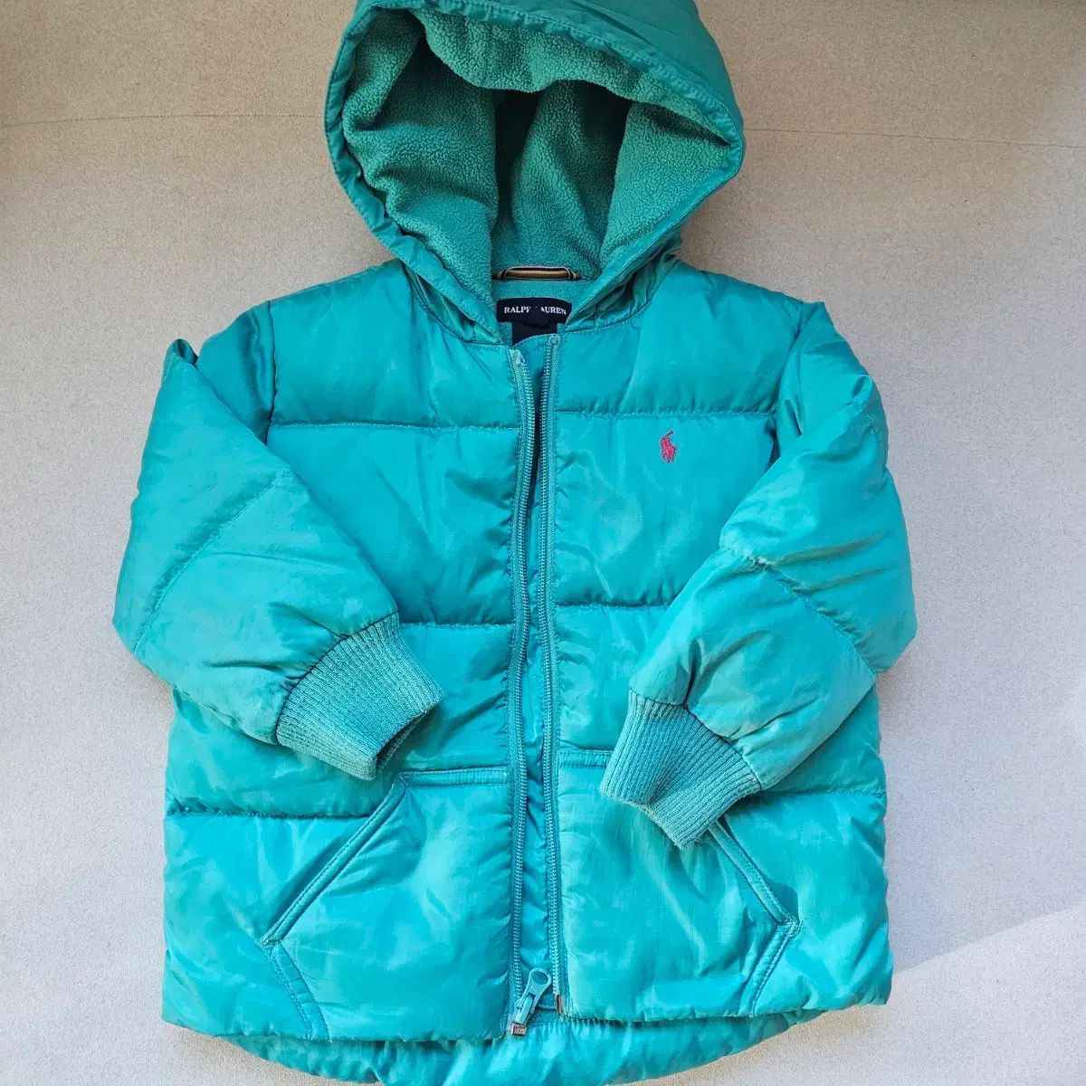  ポロ キッズ ニット ジップアップ キルティングジャケット ダウン 3 T 4 その他 ジャケット ブルゾン