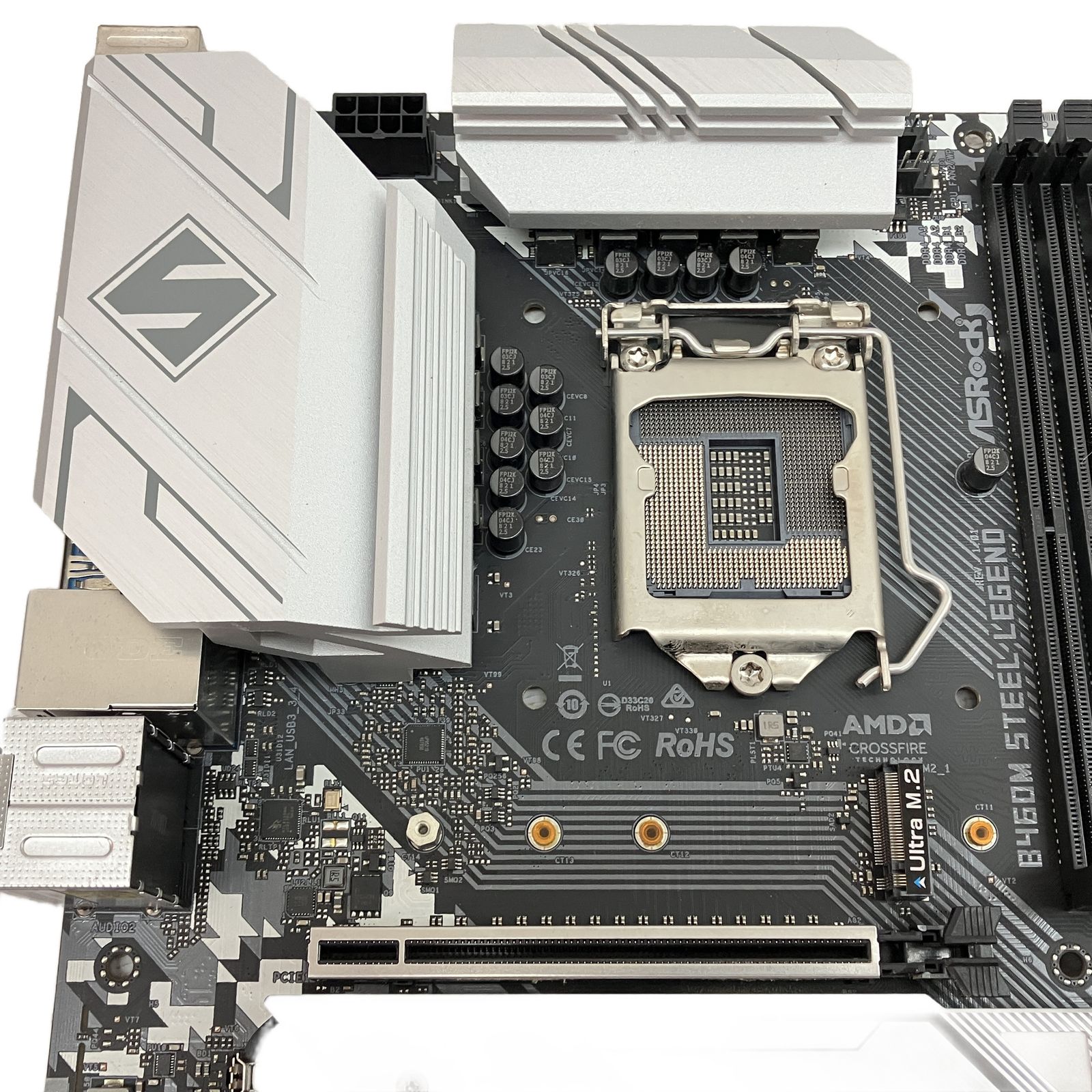 ASRock B460M STEEL LEGEND マザーボード PCパーツ アスロック