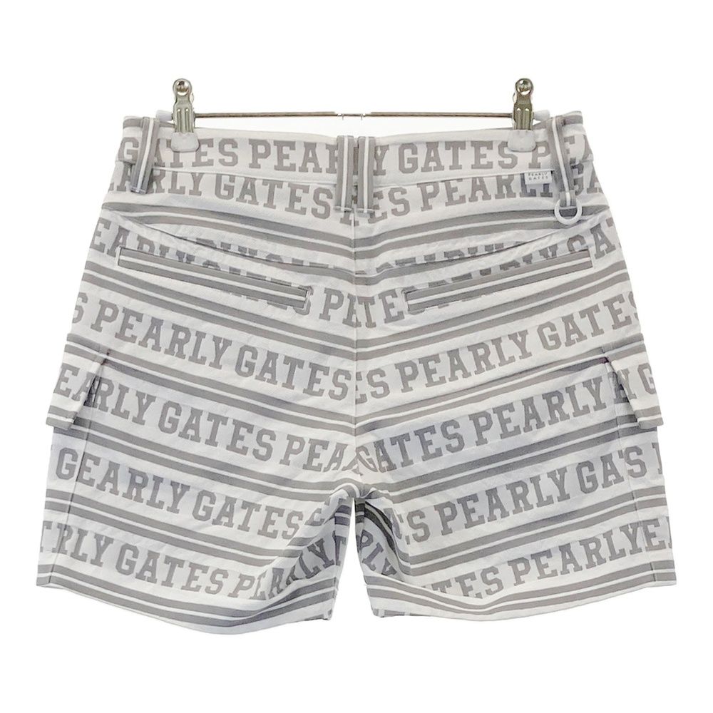 サイズ 0 PEARLY GATES パーリーゲイツ ショートパンツ ホワイト系 ゴルフウェア レディース ストスト パンツ レディースウェア ゴルフ