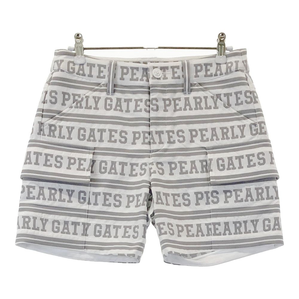 サイズ 0 PEARLY GATES パーリーゲイツ ショートパンツ ホワイト系 ゴルフウェア レディース ストスト