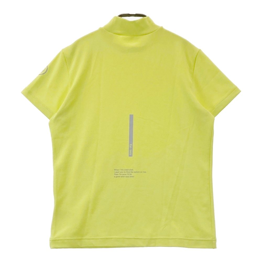 サイズ 2 PEARLY GATES パーリーゲイツ 半袖ハイネックTシャツ グリーン系 ゴルフウェア レディース ストスト