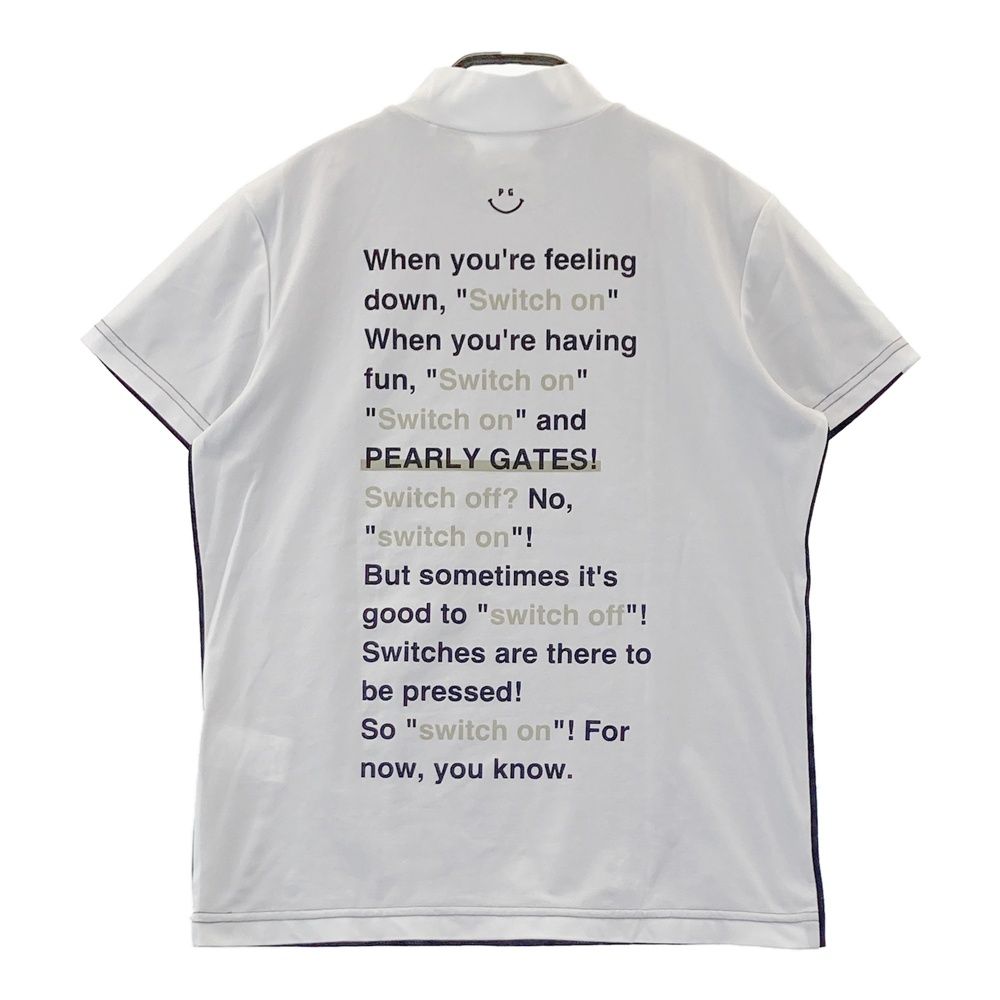 パーリーゲイツ 半袖ハイネックTシャツ