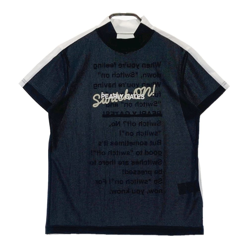 サイズ：2 PEARLY GATES パーリーゲイツ 2025年 半袖ハイネックTシャツ